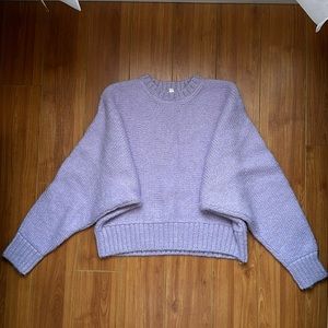 Aritzia 100% alpaca drop shoulder sweater